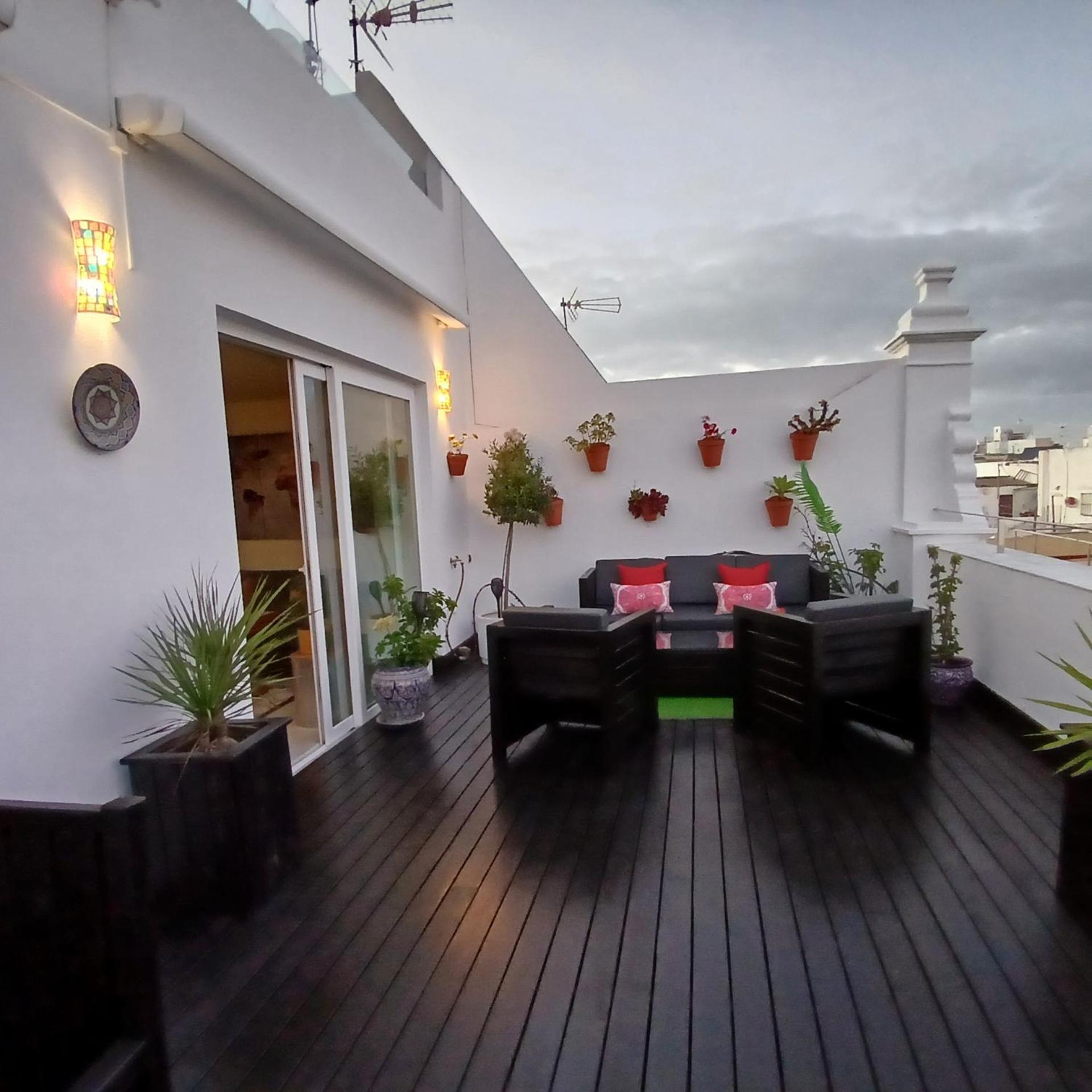***** Attic With Impressive Views And Jacuzzi Daire Cadiz Dış mekan fotoğraf