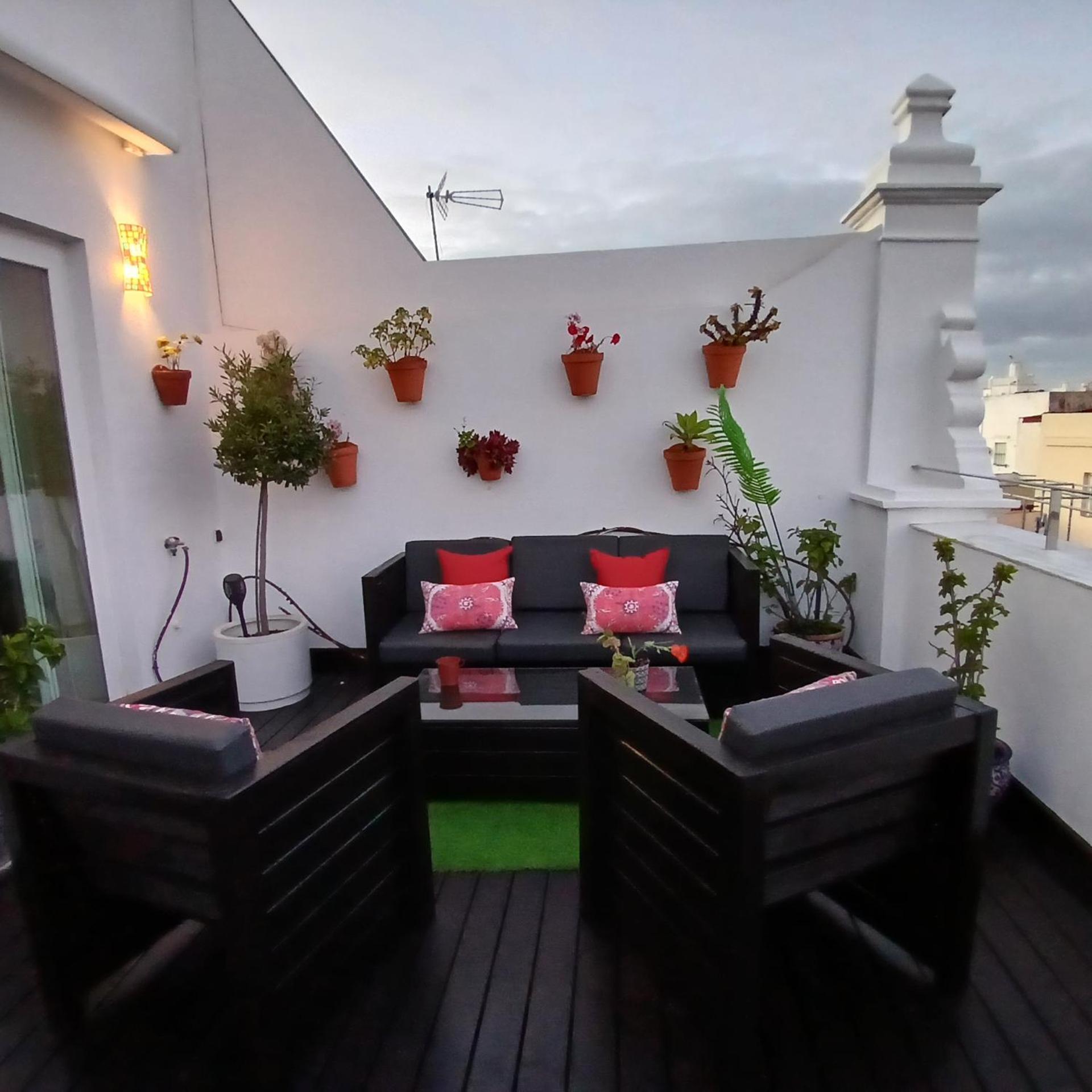 ***** Attic With Impressive Views And Jacuzzi Daire Cadiz Dış mekan fotoğraf
